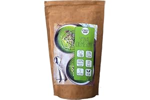 Street Soup Vorratspack 250 g Instant Protein Cremesuppen Kalorienarm Natürlich Vegan Ideal für Diät, Fasten und Detox (250g, Spinat)