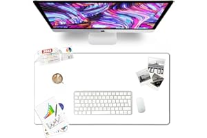 ArtWelt Trasparente Sottomano Protezione da Scrivania Antiscivolo Protezione da Tavolo Antistatica e Impermeabile per Bambini Ufficio e Casa (30cm X 100cm)