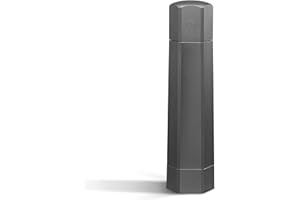 HexClad Molinillo de Sal HexMill, Grado Profesional, Resistente, Recargable, Aluminio Gris Metalizado, Diez Configuraciones de Molienda Gruesa Ajustables