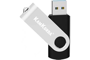 KamKorda USB Stick 128GB | USB 3.0 | Memory Stick USB Flash Drive | Memory Stick 128gb Black