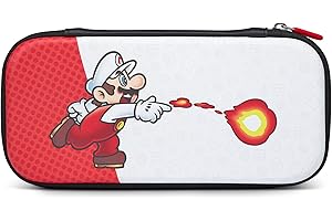 PowerA Slim Case for Nintendo Switch OLED - Fireball Mario