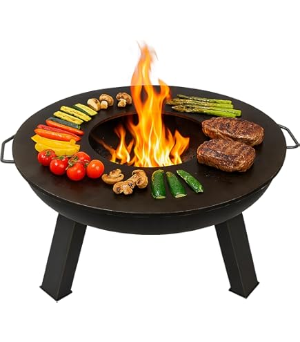 SEZAM Grille De Four En Fonte - 28 X 23 Cm - Différents Diamètres