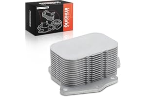 Frankberg Refroidisseur d'huile compatible avec Berlingo C2 C3 C4 C5 C-Max Fiesta Focus Mondeo 2 3 5 M-i-n-i 206 207 208 2008 308 3008 Partner 2003-Aujourd'hui