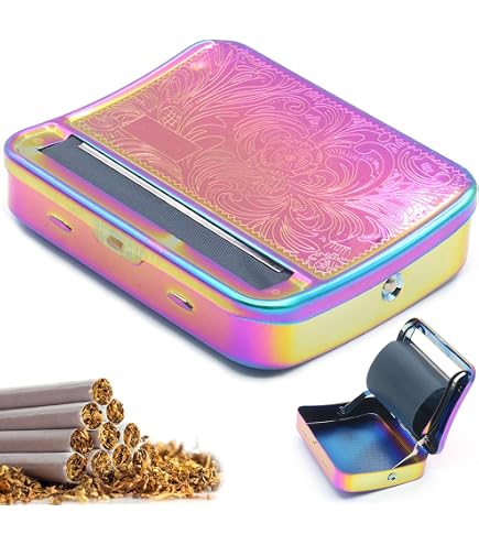 Cigarette Rolling Machine/Tobacco Tin : Amazon.co.uk