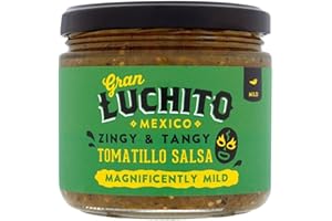 Gran Luchito Mexican Tomatillo Salsa 300g (Pack of 1)
