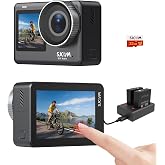 SJCAM SJ11 شاشة مزدوجة نشطة 20 ميجابكسل 2.33 + 1.3 بوصة 5 جيجا هرتز Wi-Fi 4 K UHD H.265 حالة مقاومة للماء 154&deg; 1300 مللي أمبير كاميرا عمل أسود