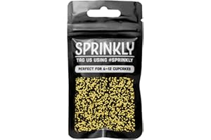 SPRINKLY - Matt 100's & 1000's - Black & Gold - 30g