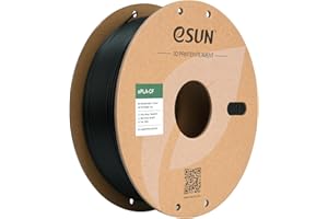 eSUN Filamento PLA riempito di fibra di carbonio 1,75 mm, PLA-CF Filamento PLA Precisione dimensionale +/- 0,03 mm, bobina da 1 kg (2,2 libbre) Materiale di stampa 3D per stampante (Verde, 1KG)