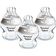 Tommee Tippee Baby Bottles, Natural Start Anti-Colic Baby Bottle with Extra-Slow Flow Breast-Like Teat, 150ml, 0m+, Self-Ster