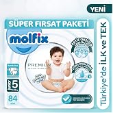 Molfix Premium S&uuml;per Fırsat Paketi 5 Beden 84 Adet