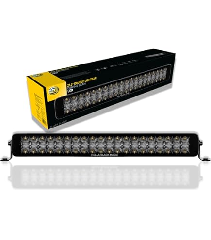 HELLA LED Lightbar 32 Black Magic - Faro Di Profondità 12/24V, IP68/IP69K, Montaggio Esterno - Foto 8