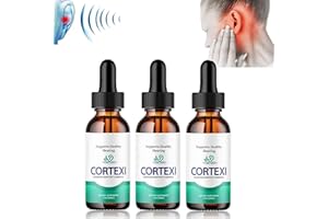 AFGQIANG Cortexi Drops - For Ear Health,Hearing Support,Healthy Eardrum,Cortexi Hearing Support Drop,Cortexi Ear Drops,Cortexi Tinnitus Treatment,Helps with Eardrum Health,Promotes Auditory Clarity,30ml.(3Pcs)