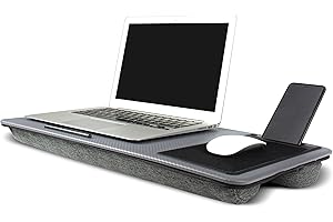 InGenious Large Lap Desk Tray Portable Wide Sofa Working Notebook Support Cushion