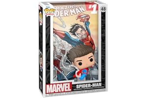 Funko POP! Comic Cover: Marvel - Niesamowity Spider-Man #1 - Spider-man - Kolekcjonerska figurka winylowa - Pomysł na prezent - Oficjalny towar - Zabawki dla dzieci i dorosłych - Fani Marvela