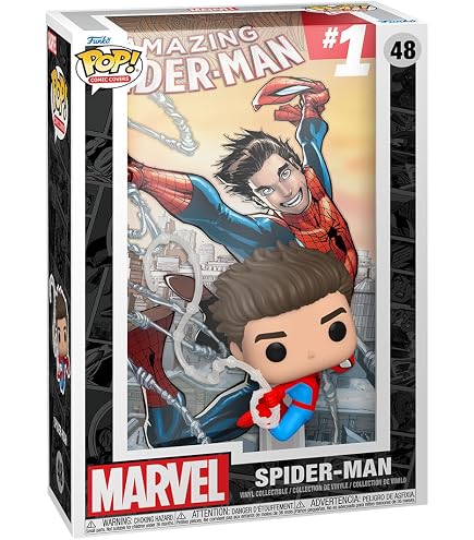 Funko POP! Spider-Man Figur – Marvel-Serie, 9,5 Cm, Im Sichtfenster-Display