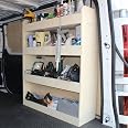 Rayonnages Pour Fourgon Renault TRAFIC L1 & L2 2001-2014 - Ensemble 5 étagères En Contreplaqué 12 Mm, Montage Facile - 4