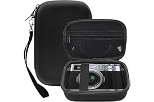 Veftsvy Torba do przenoszenia Fujifilm X100V/X100VI/X100F/X100S - wytrzymała, odporna na uderzenia torba podróżna z paskiem na rękę, ochrona przed zarysowaniami do aparatu cyfrowego (tylko obudowa