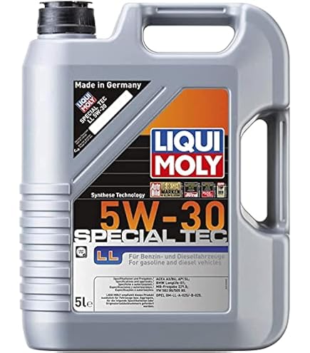 LIQUI MOLY 20232 5W-40 Fully Synthetic Engine Oil - 5 Liters