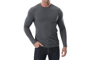 Zetieny Jersey Hombre Invierno Suéter de Punto Pullover de Manga Larga con Cuello Redondo Casual Camisas Basic Tops