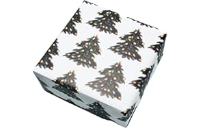 arkamii papel de regalo tamaño 86 x 64 cm diseño navideño 3 hojas tamaño grande