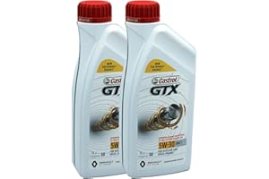 LUBRIALPHA Castrol GTX 5W-30 RN 17 olio motore auto benzina diesel 2x1lt.