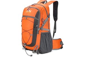 zeroto 50L Mochila de Senderismo, mochila Impermeable para hombres y mujeres mochila ligera y transpirable para acampar resistente con sistema de suspensión para acampar al aire