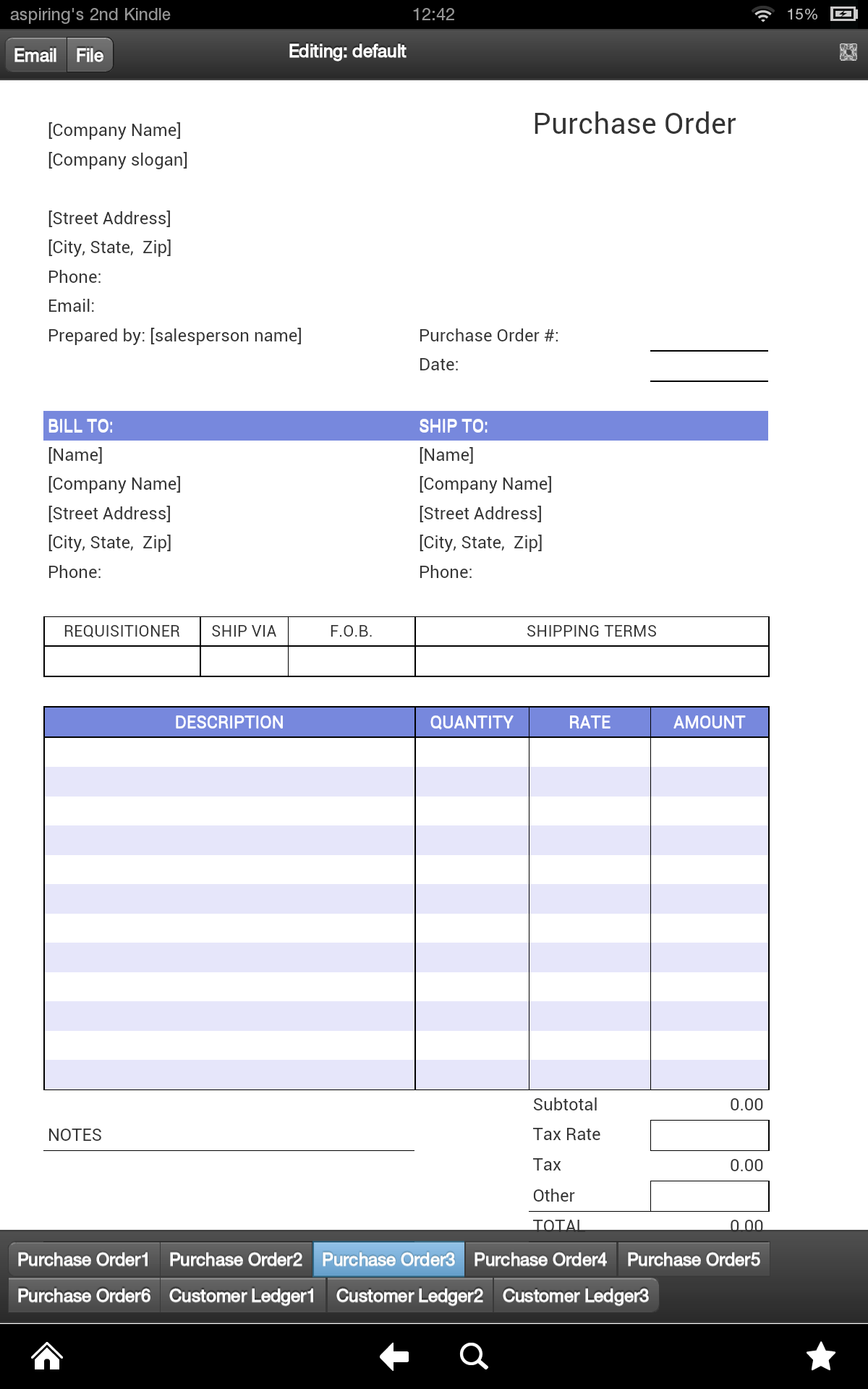 Customer Ledger Amazon.co.uk Appstore for Android