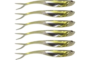 QualyQualy Cebo de goma para lucioperca, perca, lucio, trucha, pez de goma, 7 cm, 8 cm, 10 cm, 12,5 cm