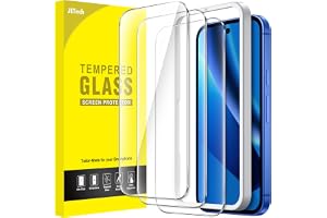 JETech Skärmskydd för Google Pixel 10a, 3-Pack | 9H Härdat Glas, HD-Klar, Repskydd, Fingeravtryck Kompatibel, Enkel Installat