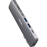 Anker USB C Hub for MacBook, PowerExpand Direct 8-in-2 USB C Adapter Compatible with Thunderbolt 3, includes 4K HDMI Port, US