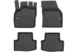 ‎M MOTOS M MOTOS Gummimatten Auto Fussmatte passt für SEAT Ateca ab 2016 Verbessern Sie Ihren Reisekomfort mit Antirutschmatte Auto 3D- Allwetter fußmatten Auto, Schutz vor Verschmutzung