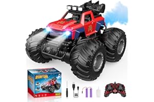 Braxel Macchina Telecomandata per Bambini, Spider Giochi Bambini 3 4 5 6 7 8 9 10 anni Regalo Bambino 3-12 anni Maschio Giocattoli Bambino 3-10 anni Monster Truck Macchine per Bambini Radiocomandata