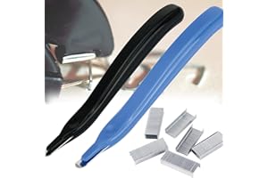 XUBX Lot de 2 Extracteur d'agrafesn, arrache-agrafes magnétiques, Stylo dissolvant d'agrafes, Degrafeur d'agrafes, désagrafeur magnétique professionnelle outil de discontinues extracteur