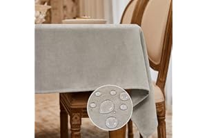 WAITER TREE Tovaglia Impermeabile Tovaglia Rettangolare in Microvelluto per Cucina Ristorante