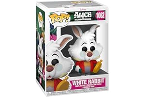 ‎FUNKO Funko Pop! Disney: Alice 70th– White Rabbit mit Watch - Alice in Wonderland - Vinyl-Sammelfigur - Geschenkidee - Offizielle Handelswaren - Spielzeug Für Kinder und Erwachsene - Movies Fans