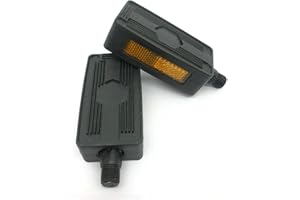 RMS S.P.A. COPPIA PEDALI IN PLASTICA NERA PER CICLOMOTORE CIAO PX P PXV SI BRAVO BOXER