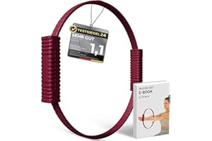 ‎NEOLYMP NEOLYMP Pilates Ring – Effektiver Fitnessring für Core-Training, Arme, Beine & Beckenboden – Pilatesring mit rutschfesten Softgrip-Silikon-Griffen für sicheren Halt – Pilates Zubehör