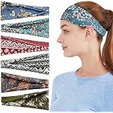 Fascia Capelli Donna Sport,Fasce Per Capelli,Fascia per Capelli Donna,6 Pezzi Fasce Capelli Donna,Fascia Capelli Sport