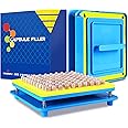 WANANFU Capsule Filling Machine for Size 2 Empty Capsules Vegetarian or Gelatin, Detailed Instructions and Spoon Included