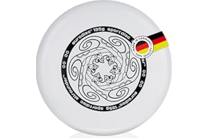 eurodisc - Frisbee da Spiaggia, per Ragazzi e Bambini, Bianco, 135 g