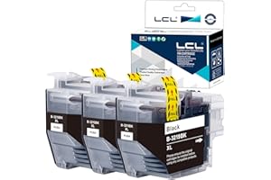 LCL kompatybilny wkład atramentowy LC3219 LC3217 LC-3219XL LC3219XL LC3219XLBK LC3217BK High Yield (3-Pack czarny) zamiennik dla Brother MFC-J5330DW MFC-J6530DW