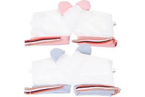 COHEALI 2 Paires D'arrêt De Succion Du Pouce Pour Enfants Protège-Pouce Respirant Protège- Doux Pour Arrêter La Succion Du Tissu En Maille