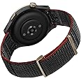 Amazfit Smartwatch Original Replacement Strap, 22 mm Nylon Strap, Compatible Balance, Cheetah Pro, Cheetah Round, GTR 4, GTR 4 Limited Edition, GTR 3, GTR 3 Pro, GTR 2, Black, Black, Normal, Black,