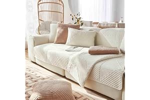 YWQJL Samt Sofabezug Sofaschoner rutschfest 1 2 3 4 Sitzer,l Form Sofaüberwurf,Sofa Überzug Ecksofa Pets Dog Couch Überzug Couch Überzug Sofa Überwurf (#16, 110x240cm)
