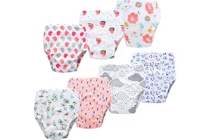 JackLoveBriefs Bragas de Aprendizaje 7 Paquetes（ 1-5 Años ）