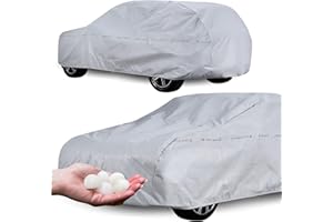 Nava Group, Copertura grandine, telone grandine, protezione carrozzeria, protezione grandine, protezione contro l'inquinamento, filtro UV, per tutto l'anno, spessore: 14 mm, 430-455 cm, SUV