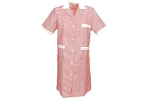 FRATELLIDITALIA.ORG Fratelli ditalia Camice Lavoro Donna Estivo Mezze Maniche Tasche rigo maestra Pulizie Domestica