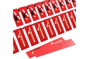 Samchey Bigliettini per Bomboniere Laurea 60pz – Cartoncini Decorativi con Fantasie a Tema, Ideali per Confetti, Regali e Scatoline