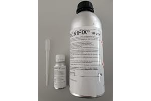 ACRIFIX 2R 0190 (1 kg) inkl. Hårdare CA 0020 (60 g) lim akrylglas plexiglas