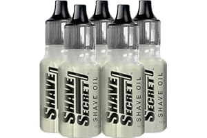 Shave Secret Rasieren Öl-das beste immer rasieren! 18,75 Ml (5-Pack)